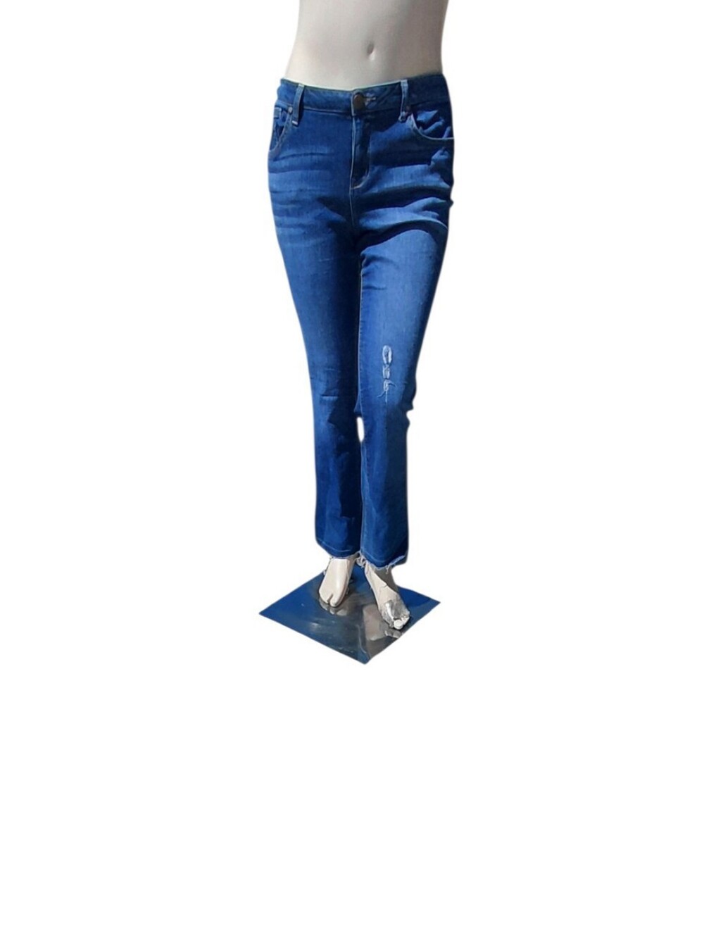 9326G..Women's d.Jeans Classic High-Rise Straight Jeans Size 16,